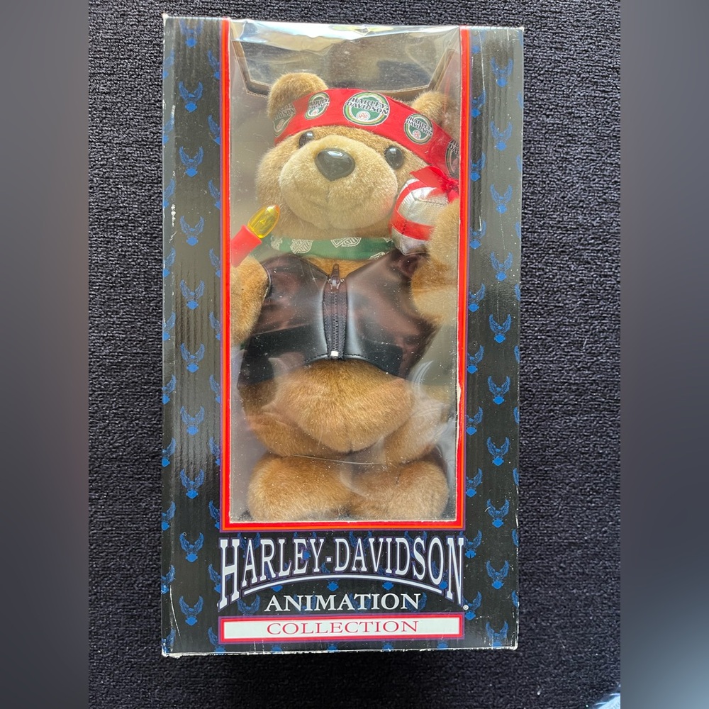 Harley Davidson Christmas animation collection bear